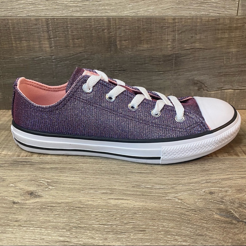 Converse CTAS Space Metallic Coastal Pink Low Top - Picture 2 of 6